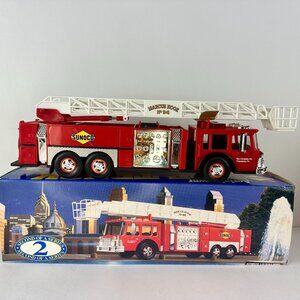 Sunoco Areal Tower 13"  Fire Truck Lights & Sound 1995 Model